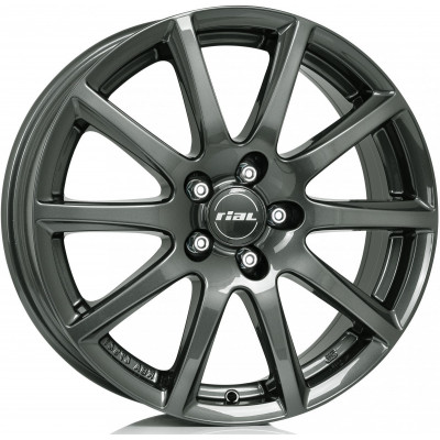 Rial Milano R16 W6.5 PCD5x100 ET38 DIA63.3 Titanium