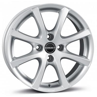 Borbet LV4 R14 W5.5 PCD4x100 ET43 DIA64.1 Silver