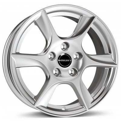 Borbet TL R16 W6.5 PCD5x108 ET50 DIA63.4 Silver