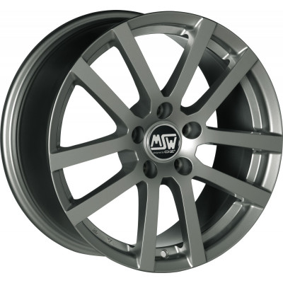 MSW 22 R16 W6.5 PCD5x115 ET38 DIA70.2 Grey Silver