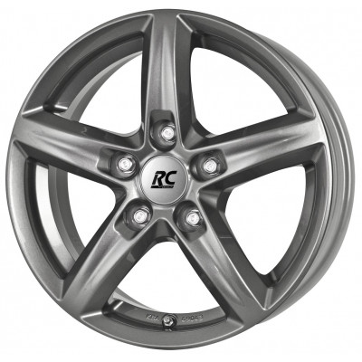 RC Design RC24 R15 W6 PCD4x100 ET40 DIA63.4 Titanium Metallic