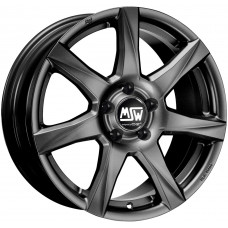 MSW 77 R15 W6 PCD5x100 ET38 DIA63.3 Matt Dark Grey