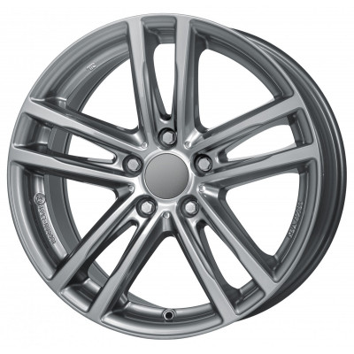 Rial X10 R16 W7 PCD5x112 ET52 DIA66.6 Metal Grey