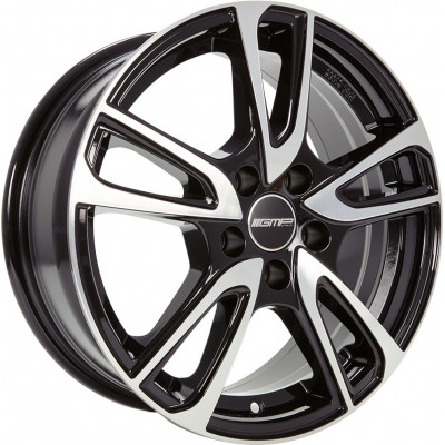 GMP Italia Astral R16 W6.5 PCD5x105 ET35 DIA73.1 Black Diamond