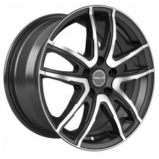 ProLine Wheels PXV R15 W6 PCD4x100 ET43 DIA63.4 Black Polished