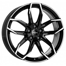 Rial Lucca R16 W6.5 PCD4x100 ET45 DIA63.4 Black Polished Front