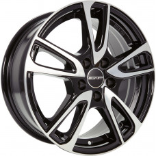 GMP Italia Astral R16 W6.5 PCD4x108 ET40 DIA73.1 Black Diamond