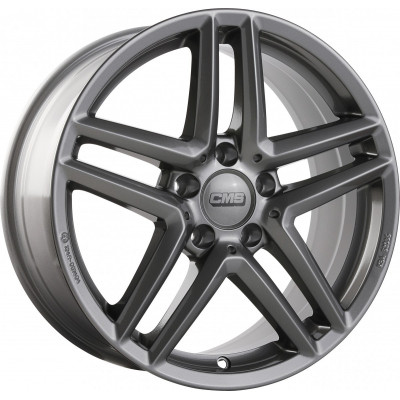 CMS C26 R17 W7.5 PCD5x112 ET47 DIA66.6 Titanium Gloss