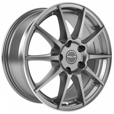 ProLine Wheels UX100 R16 W6.5 PCD5x105 ET38 DIA56.6 Grey Rim Polished