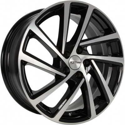 GMP Italia Wonder R16 W6.5 PCD5x100 ET42 DIA57.1 Black Diamond