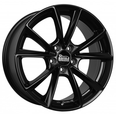 Mam A5 R18 W8 PCD5x112 ET35 DIA66.6 Matt Black Painted