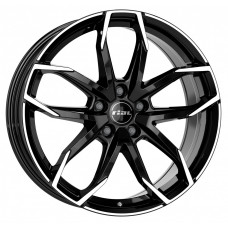 Rial Lucca R16 W6.5 PCD4x108 ET20 DIA65.1 Black Polished Front