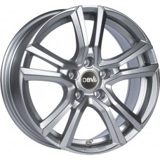 DBV Andorra R17 W7.5 PCD5x100 ET35 DIA63.3 Shadow Silver Lacquered