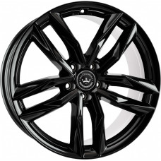 Meisterwerk Wheels MW08 R18 W8 PCD5x112 ET25 DIA66.6 Black Glossy