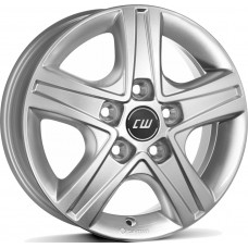 Borbet CWD R17 W7 PCD5x114.3 ET45 DIA66.1 Silver