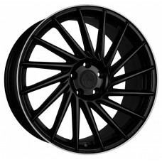 Keskin KT17 Hurricane R18 W8 PCD5x112 ET30 DIA72.6 Black Lip Polished