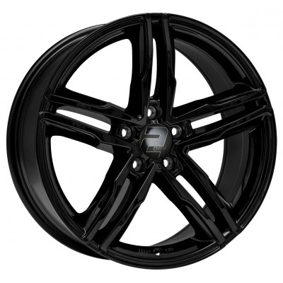 WheelWorld WH11 R17 W7.5 PCD5x112 ET45 DIA66.6 Black Gloss Lacquered