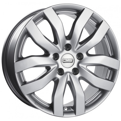 CMS C22 R17 W7.5 PCD5x108 ET52 DIA63.4 Silver