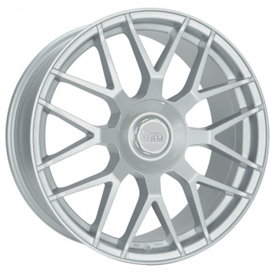 Mam GT.1 R18 W8 PCD5x100 ET30 DIA66.6 Silver Painted