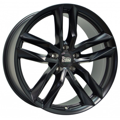 Mam RS3 R18 W8 PCD5x112 ET45 DIA66.6 Matt Black Painted