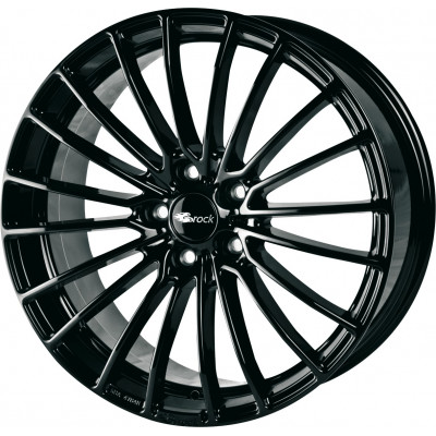 Brock B24 R16 W7.5 PCD5x114.3 ET38 DIA72.6 Black Gloss