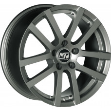 MSW 22 R15 W6 PCD4x100 ET35 DIA63.3 Grey Silver