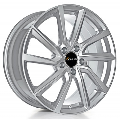 Avus Racing AC-518 R18 W8 PCD5x112 ET35 DIA66.6 Silver