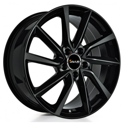 Avus Racing AC-518 R18 W8 PCD5x112 ET40 DIA66.5 Black