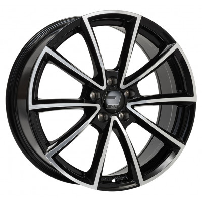 WheelWorld WH28 R17 W7.5 PCD5x114.3 ET45 DIA72.6 Black Gloss Polished