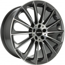 GMP Italia Stellar R17 W7.5 PCD5x112 ET45 DIA66.6 Anthracite Diamond