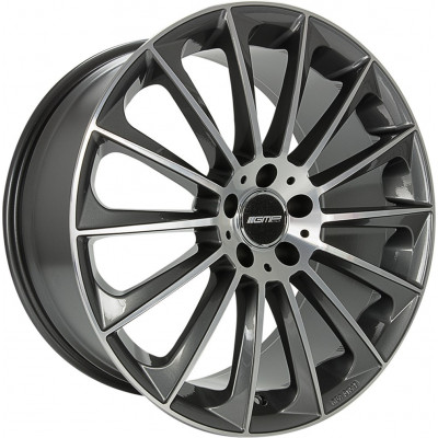 GMP Italia Stellar R17 W7.5 PCD5x112 ET45 DIA66.6 Anthracite Diamond