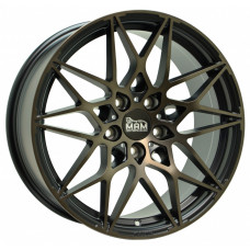 Mam B2 R18 W8 PCD5x112 ET45 DIA72.6 Matt Black Bronze