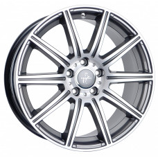 Keskin KT16 Dynamic R19 W8.5 PCD5x112 ET45 DIA66.6 Palladium Front Polished