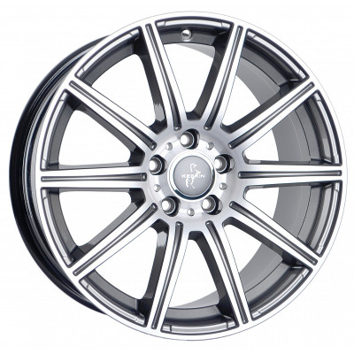 Keskin KT16 Dynamic R19 W8.5 PCD5x112 ET45 DIA66.6 Palladium Front Polished