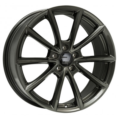 WheelWorld WH28 R18 W8 PCD5x112 ET45 DIA66.6 Gunmetal Shiny Lacquered