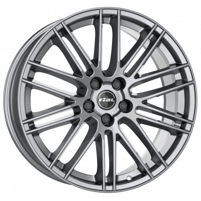 Rial Kibo R18 W8 PCD5x108 ET45 DIA63.4 Metal Grey