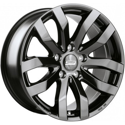 CMS C22 R18 W8 PCD5x112 ET25 DIA66.6 Black Gloss