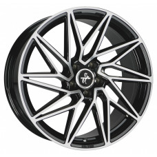 Keskin KT20 Future R19 W8.5 PCD5x114.3 ET40 DIA72.6 Black Front Polished