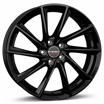 Borbet VTX R18 W8 PCD5x108 ET45 DIA72.5 Black Glossy