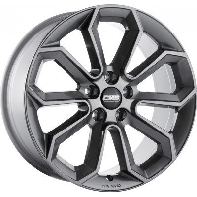 CMS C20 R17 W7.5 PCD5x112 ET35 DIA66.5 Titanium Gloss