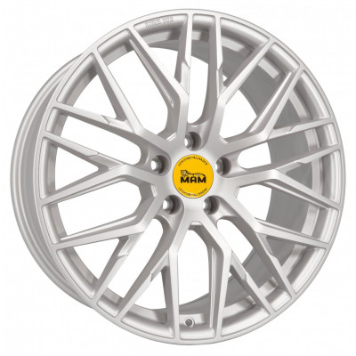 Mam RS4 R19 W8.5 PCD5x112 ET30 DIA72.6 Matt Silver Painted