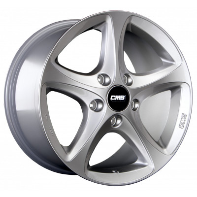 CMS C12 R18 W8 PCD5x112 ET52 DIA66.6 Silver