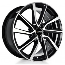 Avus Racing AC-518 R18 W8 PCD5x112 ET50 DIA66.6 Black Polished