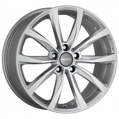 Mak Wolf R16 W6.5 PCD5x114.3 ET40 DIA76.1 Silver