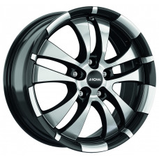 Ronal R59 R16 W7 PCD5x100 ET38 DIA68.1 Jetblack Front Diamond Cut