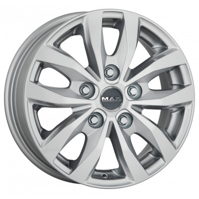 Mak Load 5 R16 W6.5 PCD5x120 ET50 DIA65.1 Silver