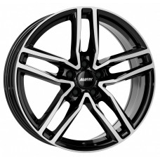 Alutec Ikenu R18 W8 PCD5x112 ET43 DIA66.6 Black Polished Front