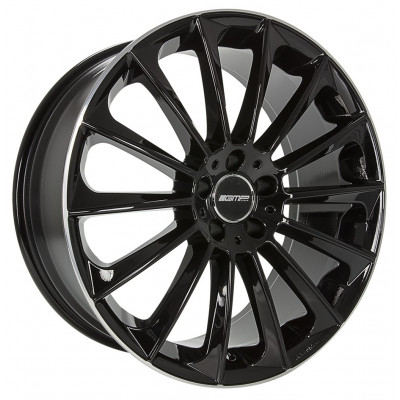 GMP Italia Stellar R17 W7.5 PCD5x112 ET45 DIA66.6 Black Diamond Lip