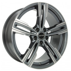 GMP Italia Reven R17 W7.5 PCD5x120 ET34 DIA72.6 Anthracite Diamond