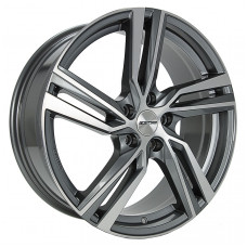 GMP Italia Arcan R17 W7.5 PCD5x108 ET45 DIA63.4 Anthracite Diamond